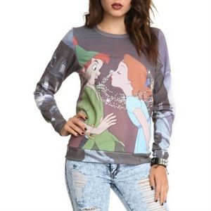 Disney Peter Pan & Wendy Crew Pullover Sweater (M)